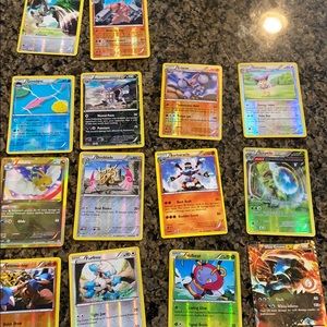 holo Pokémon cards